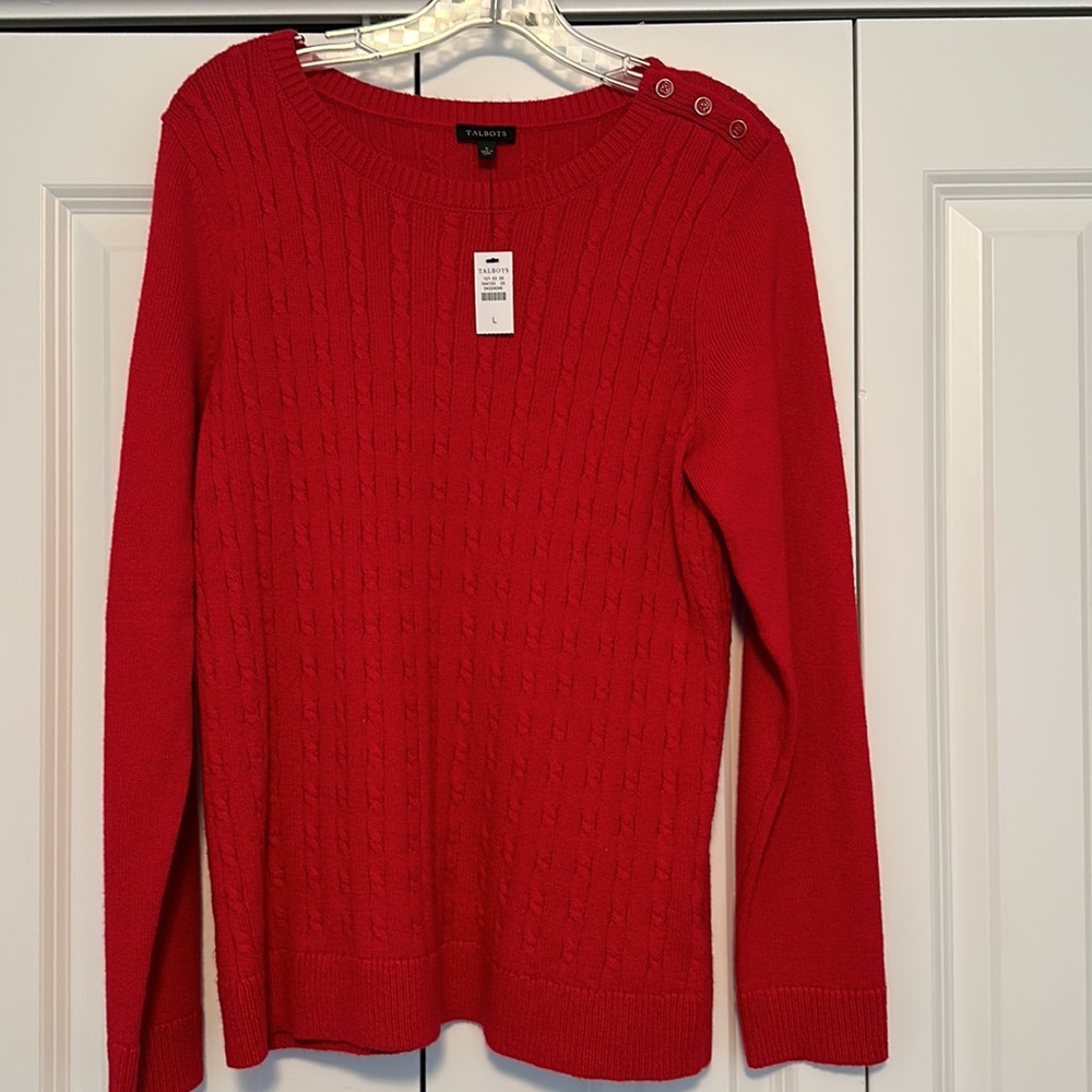Talbots Cable Knit Sweater